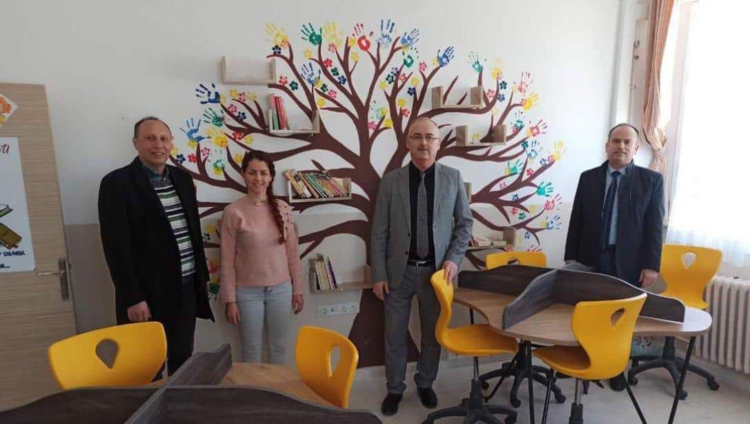 Kaymakçı Şehit Öğretmen Lokman Çeker İlkokulu ve Türk Hava Kurumu Ortaokulu Ziyaretleri