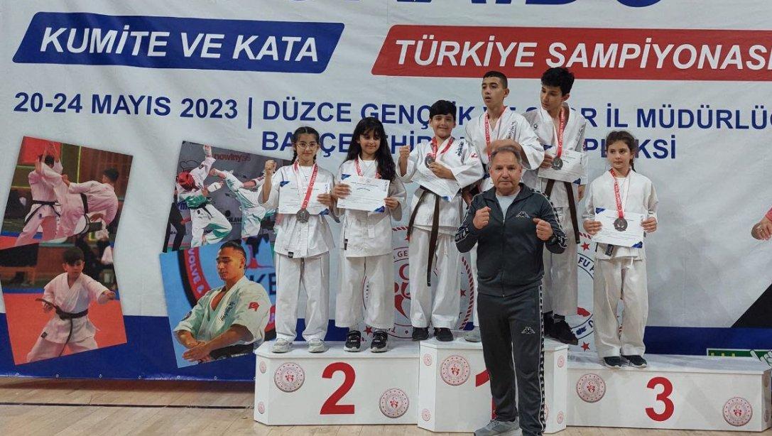 Budokaido Türkiye Şampiyonası'nda Öğrencilerimizin Başarıları